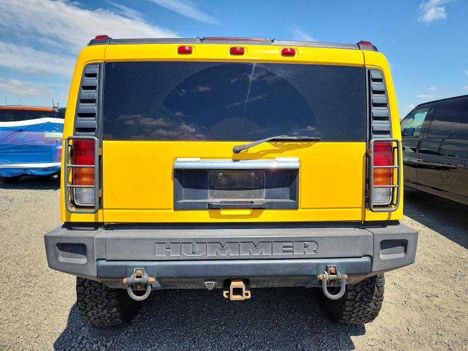 2003 Hummer H2 მანქანა იყიდება აუქციონზე, vin: 5GRGN23U93H119258, აუქციონის ნომერი: 54709416