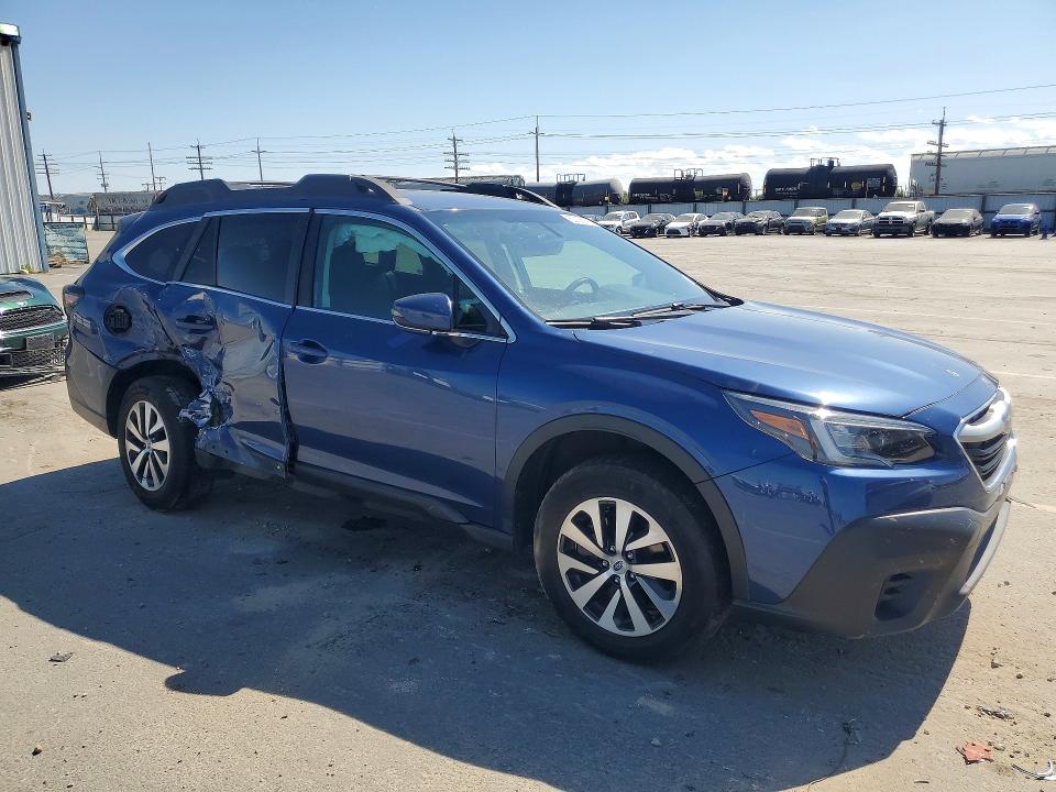 52100166 :رقم المزاد ، 4S4BTACC6L3180742 vin ، 2020 Subaru Outback مزاد بيع