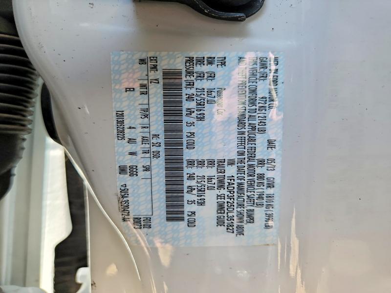 Продажа на аукционе авто 2013 Ford Focus, vin: 1FADP3F25DL351827, номер лота: 53974356