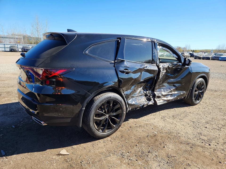 2022 Acura Mdx მანქანა იყიდება აუქციონზე, vin: 5J8YE1H09NL802861, აუქციონის ნომერი: 53103576