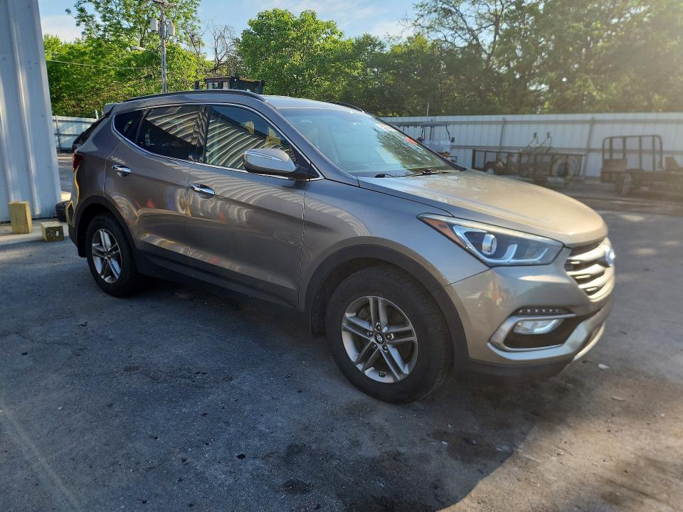 2018 Hyundai Santa Fe Sport მანქანა იყიდება აუქციონზე, vin: 5NMZUDLB6JH066005, აუქციონის ნომერი: 53318666
