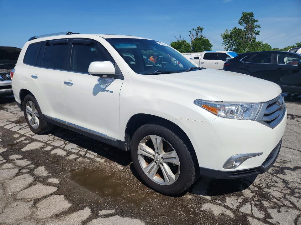 Продажа на аукционе авто 2012 Toyota Highlander, vin: 5TDYK3EH3CS083163, номер лота: 53651546