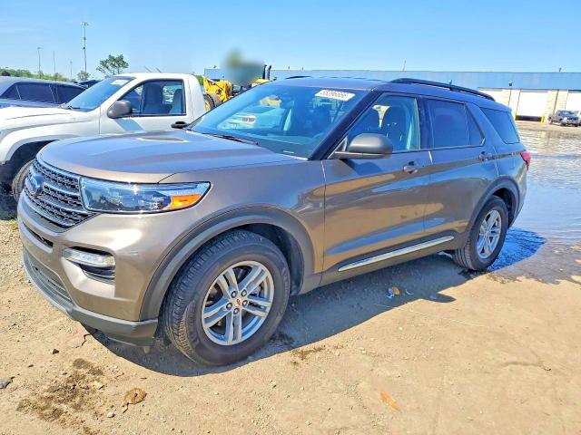 55396666 :رقم المزاد ، 1FMSK8DH5MGB14361 vin ، 2021 Ford Explorer مزاد بيع