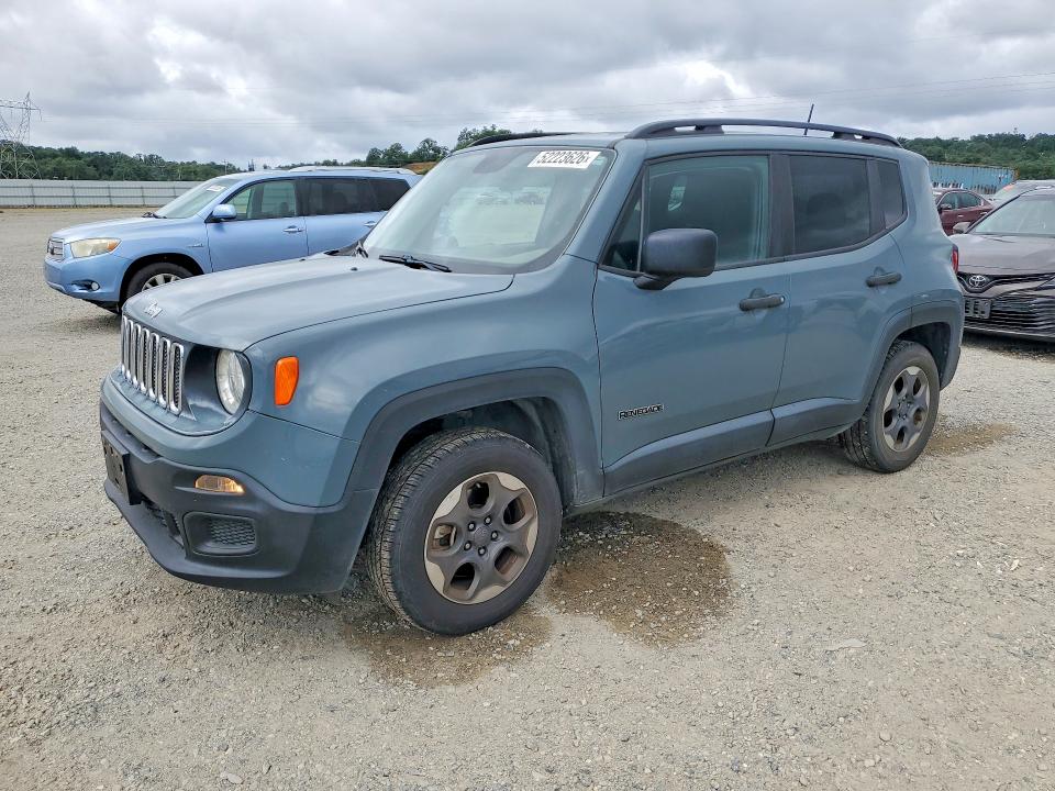 Продаж на аукціоні авто 2017 Jeep Renegade, vin: ZACCJBAB0HPG48546, номер лоту: 52223626