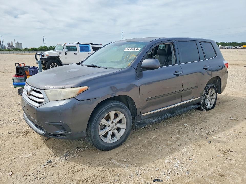 Продажа на аукционе авто 2012 Toyota Highlander, vin: 5TDZK3EH5CS073626, номер лота: 54660566