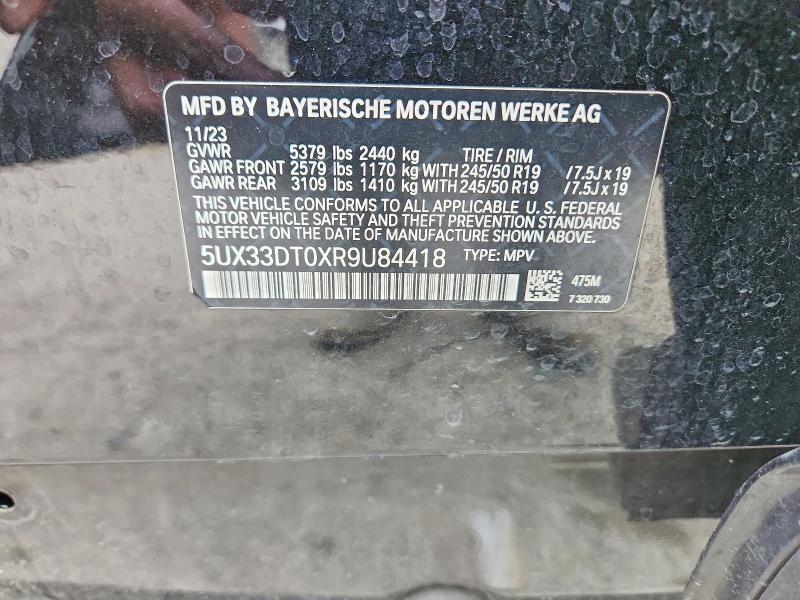 Продажа на аукционе авто 2024 Bmw X4, vin: 5UX33DT0XR9U84418, номер лота: 54413486