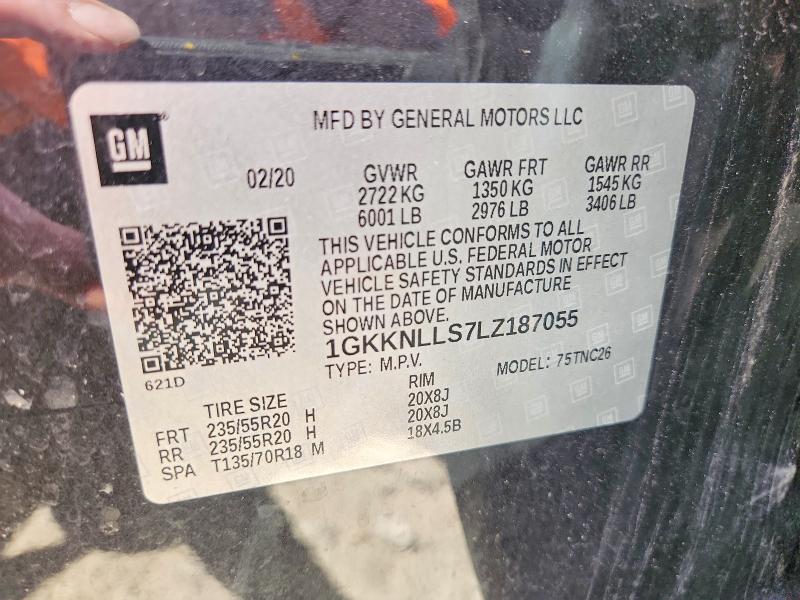 Продажа на аукционе авто 2020 Gmc Acadia, vin: 1GKKNLLS7LZ187055, номер лота: 53030826