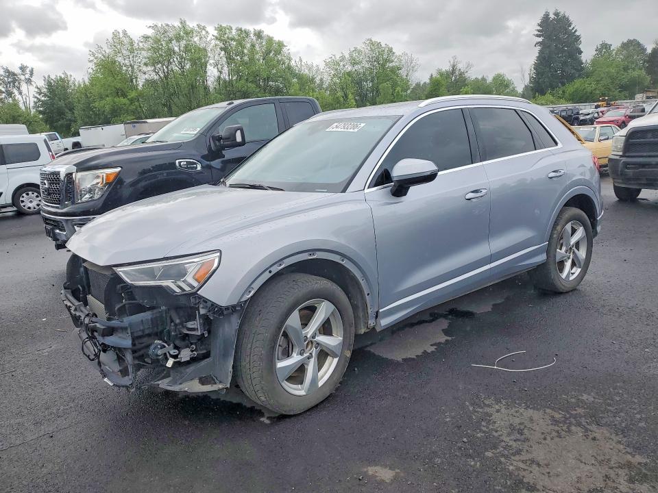 2020 Audi Q3 მანქანა იყიდება აუქციონზე, vin: WA1BECF39L1044391, აუქციონის ნომერი: 54793286