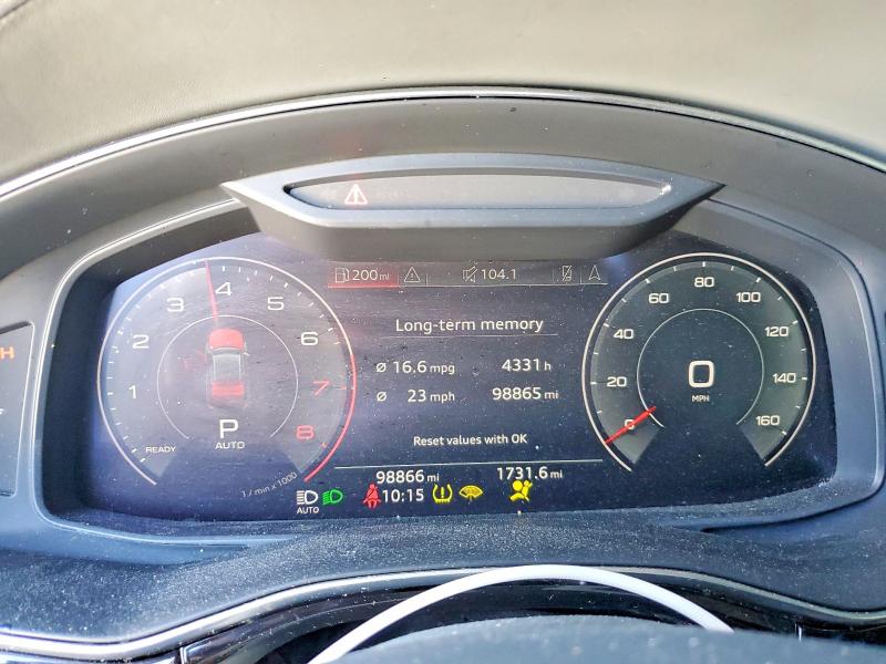 2019 Audi Q8 მანქანა იყიდება აუქციონზე, vin: WA1FVAF18KD019872, აუქციონის ნომერი: 51811226