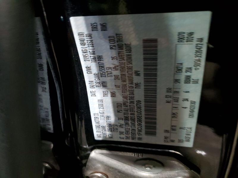 54006056 :رقم المزاد ، 1FMCU9G95EUD38709 vin ، 2014 Ford Escape مزاد بيع