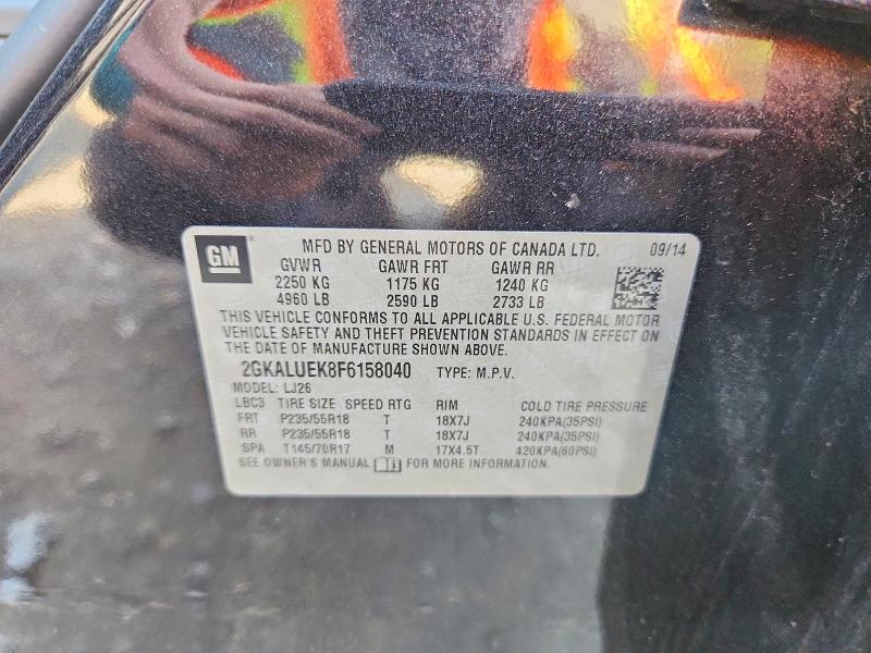 Продаж на аукціоні авто 2015 Gmc Terrain, vin: 2GKALUEK8F6158040, номер лоту: 53897436