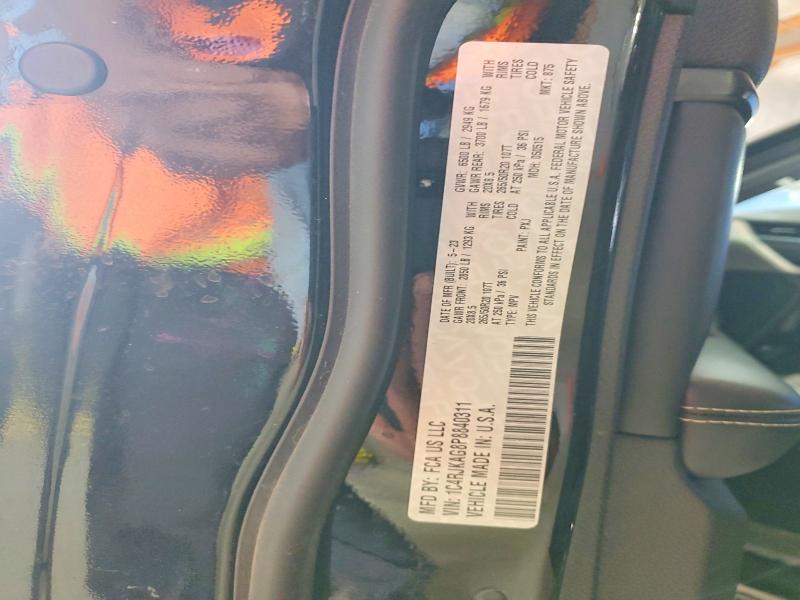 Продажа на аукционе авто 2023 Jeep Grand Cherokee, vin: 1C4RJKAG8P8840311, номер лота: 52573156