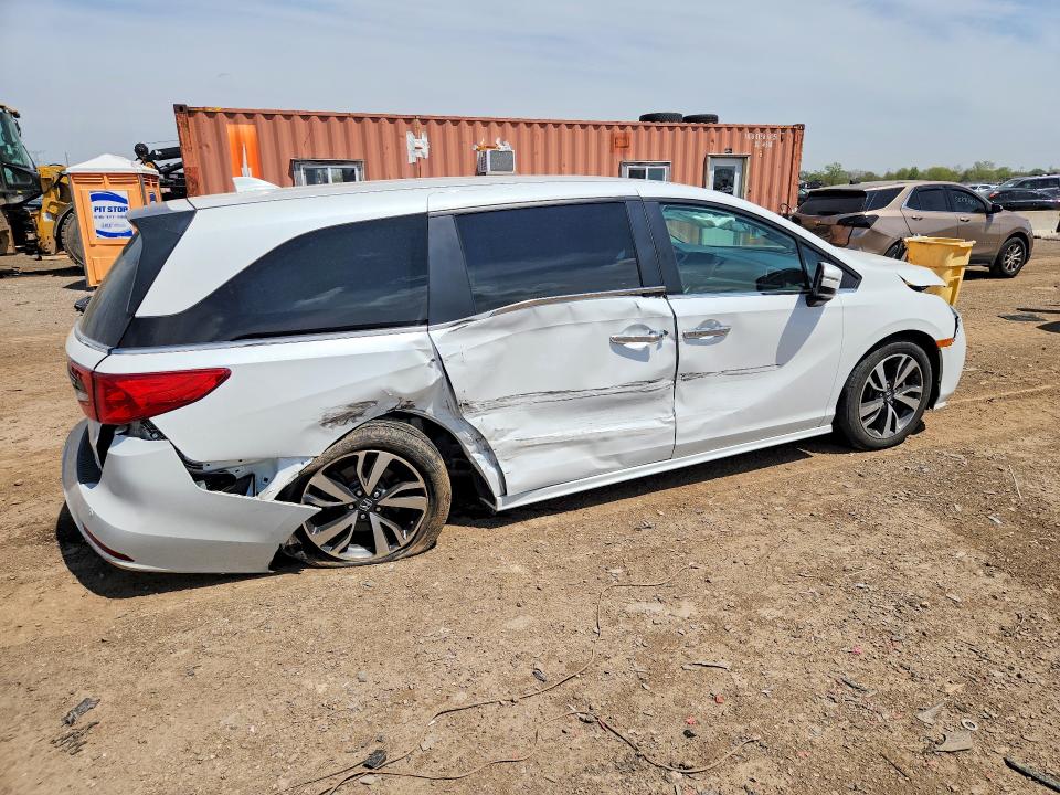 52765976 :رقم المزاد ، 5FNRL6H85NB024623 vin ، 2022 Honda Odyssey مزاد بيع