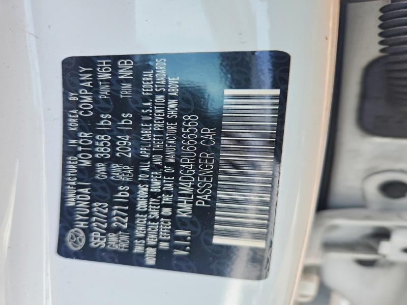 Продажа на аукционе авто 2024 Hyundai Elantra, vin: KMHLM4DG4RU666568, номер лота: 53314646