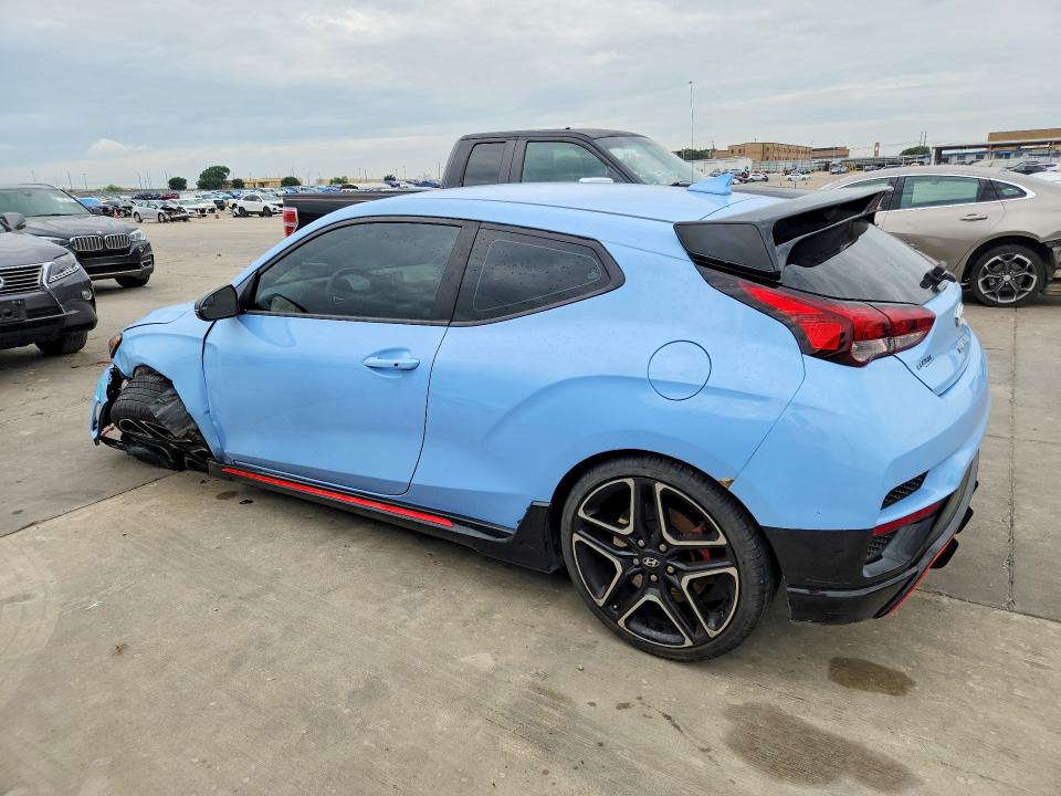 2020 Hyundai Veloster N მანქანა იყიდება აუქციონზე, vin: KMHT36AH7LU007094, აუქციონის ნომერი: 53983146