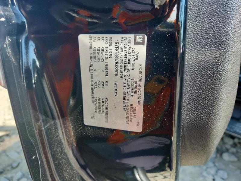 Aukcja sprzedaży 2007 Cadillac Escalade, vin: 1GYFK63837R322916, numer aukcji: 53757676