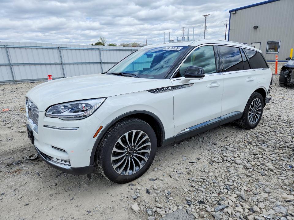 53160426 :رقم المزاد ، 5LM5J7XC0RGL04387 vin ، 2024 Lincoln Aviator مزاد بيع