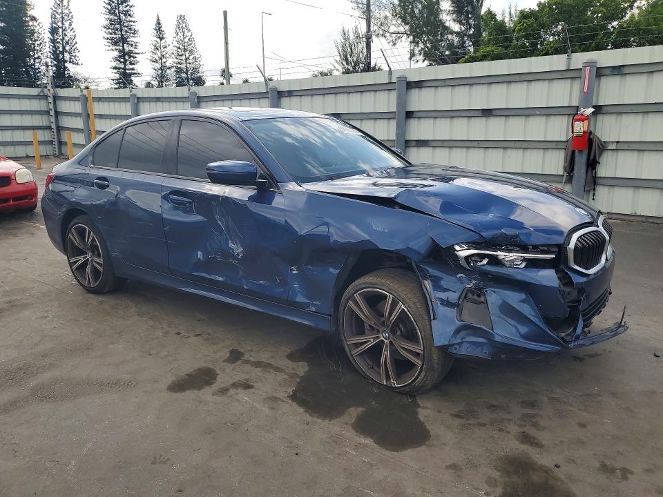 2023 Bmw 330i მანქანა იყიდება აუქციონზე, vin: 3MW69FF08P8D20478, აუქციონის ნომერი: 52353036