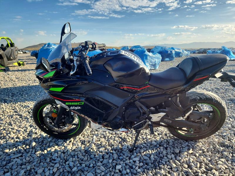 53247886 :رقم المزاد ، ML5EXEN17NDA74139 vin ، 2022 Kawasaki Ex650 مزاد بيع