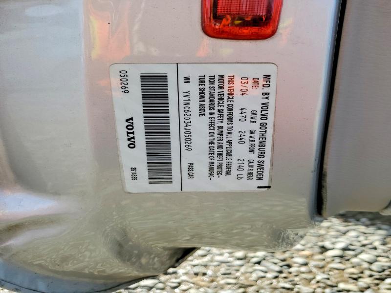 53772206 :رقم المزاد ، YV1NC62D34J050269 vin ، 2004 Volvo C70 مزاد بيع