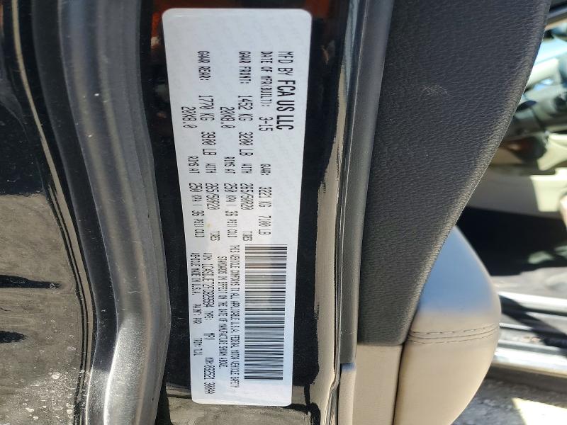 2015 Dodge Durango მანქანა იყიდება აუქციონზე, vin: 1C4SDJET2FC829584, აუქციონის ნომერი: 53244646