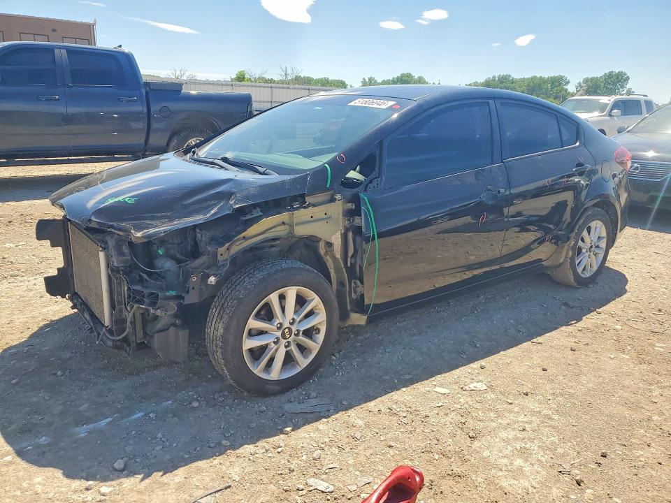 2017 Kia Forte მანქანა იყიდება აუქციონზე, vin: 3KPFL4A78HE097116, აუქციონის ნომერი: 51806946