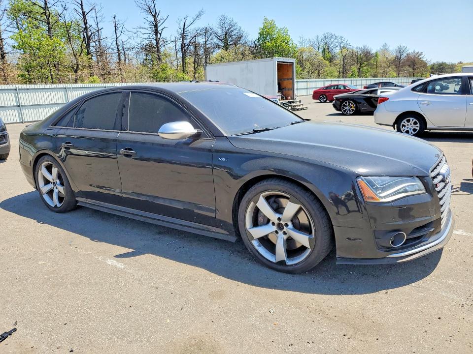 2014 Audi S8 მანქანა იყიდება აუქციონზე, vin: WAUD2AFD3EN005177, აუქციონის ნომერი: 54398076
