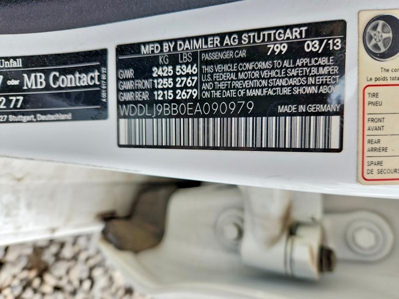 Aukcja sprzedaży 2014 Mercedes-benz Cls, vin: WDDLJ9BB0EA090979, numer aukcji: 53414926