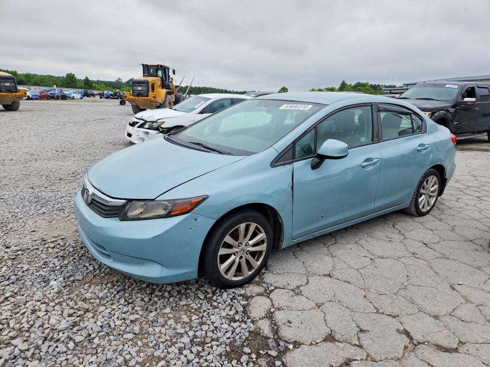 53666376 :رقم المزاد ، 2HGFB2F95CH505765 vin ، 2012 Honda Civic مزاد بيع