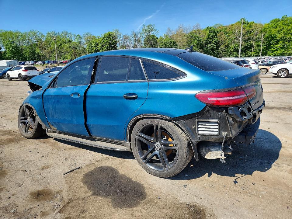 Aukcja sprzedaży 2019 Mercedes-benz Gle Coupe, vin: 4JGED6EB1KA151414, numer aukcji: 53570596