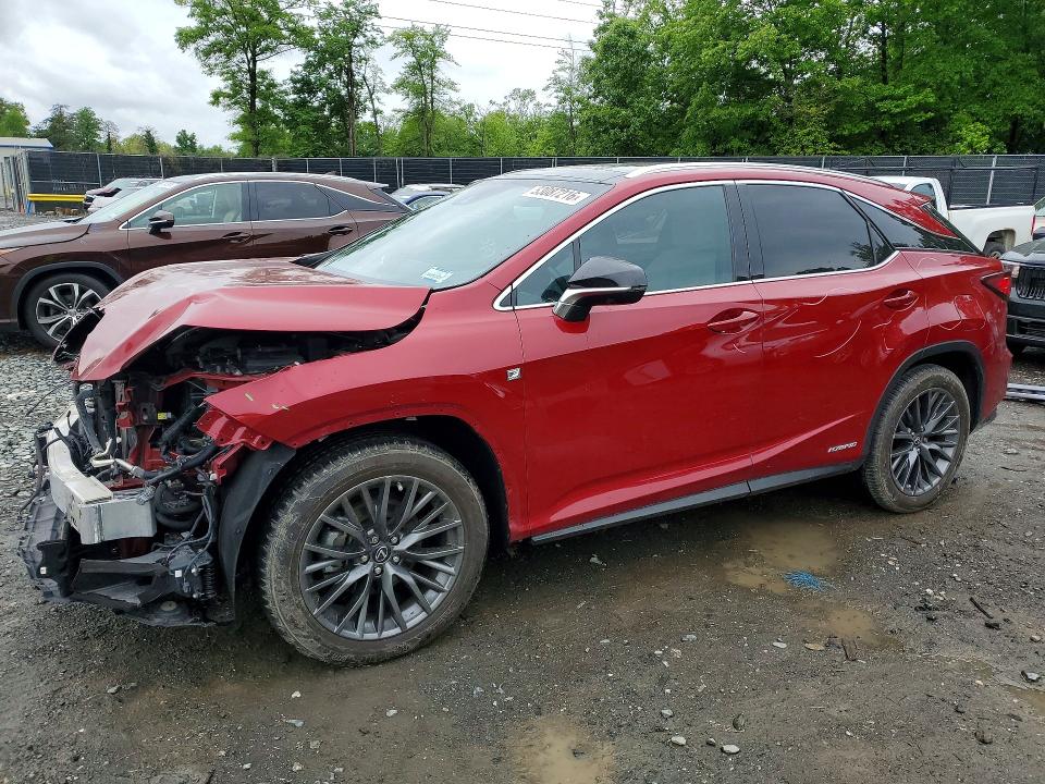 Продаж на аукціоні авто 2019 Lexus Rx 450h, vin: 2T2BGMCAXKC040753, номер лоту: 53087216