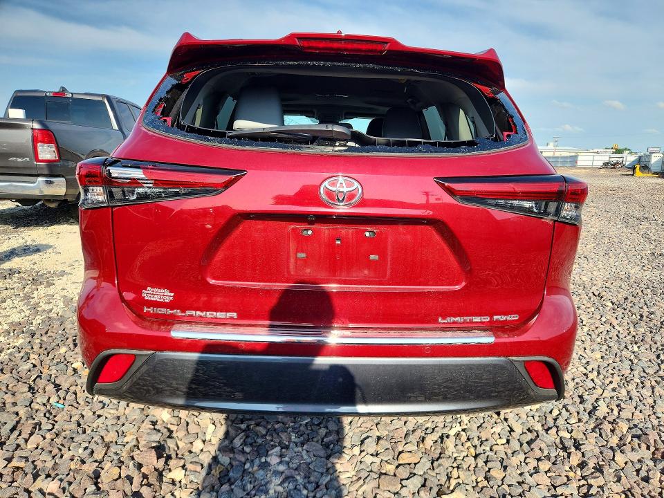2022 Toyota Highlander მანქანა იყიდება აუქციონზე, vin: 5TDDZRBH1NS217821, აუქციონის ნომერი: 54074506