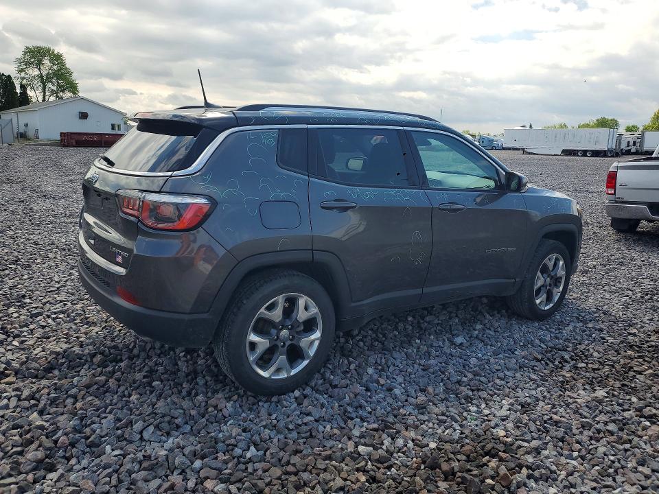 2018 Jeep Compass მანქანა იყიდება აუქციონზე, vin: 3C4NJDCB6JT190480, აუქციონის ნომერი: 53552436