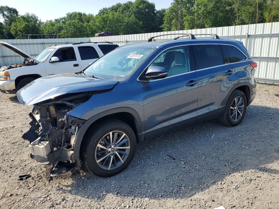 54297576 :رقم المزاد ، 5TDKZRFH0KS364516 vin ، 2019 Toyota Highlander مزاد بيع