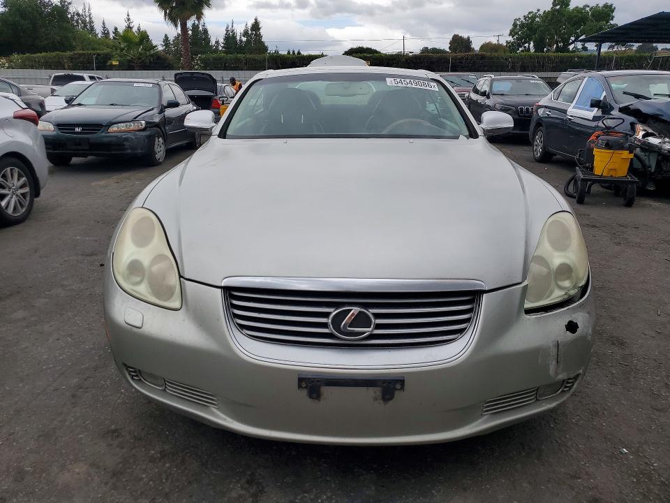 2002 Lexus Sc მანქანა იყიდება აუქციონზე, vin: JTHFN48Y120029795, აუქციონის ნომერი: 54549086