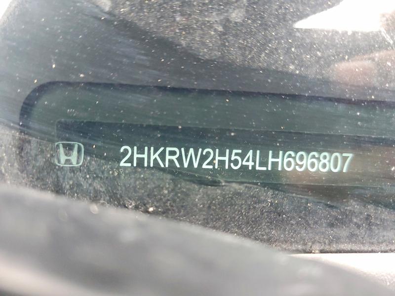 Продажа на аукционе авто 2020 Honda Cr-v, vin: 2HKRW2H54LH696807, номер лота: 53397446