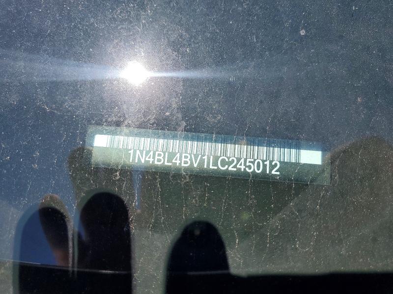 52694206 :رقم المزاد ، 1N4BL4BV1LC245012 vin ، 2020 Nissan Altima مزاد بيع