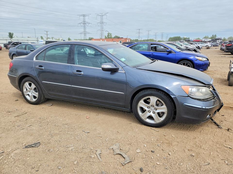 54476686 :رقم المزاد ، JH4KB16567C001477 vin ، 2007 Acura Rl مزاد بيع