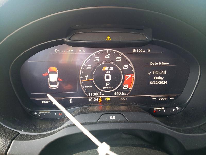 Aukcja sprzedaży 2017 Audi S3, vin: WAUB1GFFXH1042737, numer aukcji: 53914166