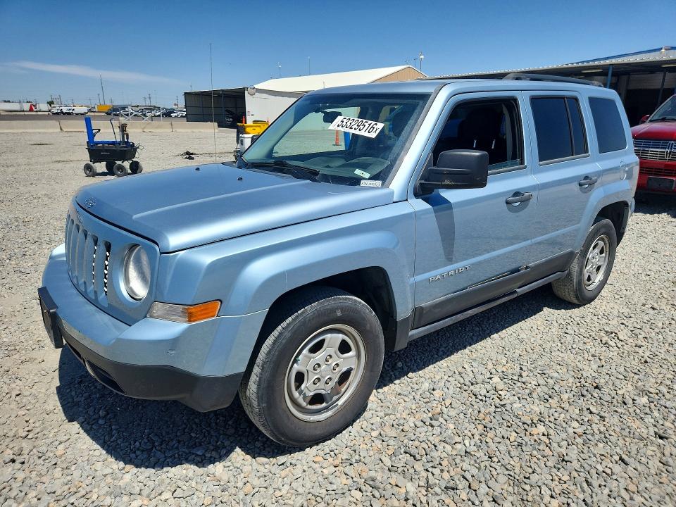 2013 Jeep Patriot მანქანა იყიდება აუქციონზე, vin: 1C4NJPBA1DD208128, აუქციონის ნომერი: 53329516