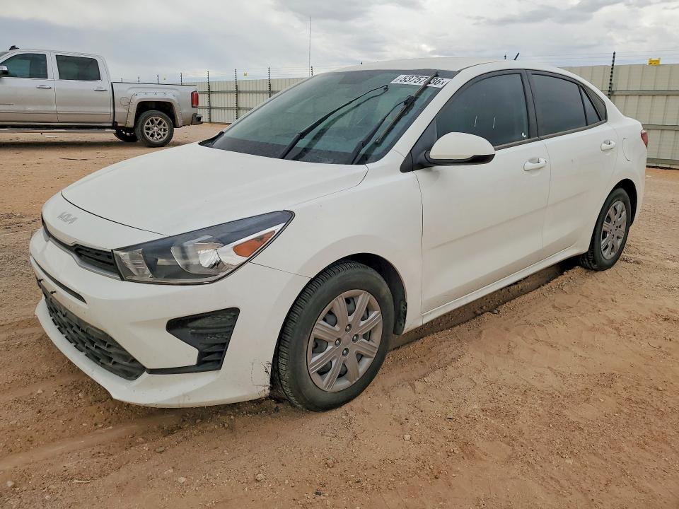 2022 Kia Rio მანქანა იყიდება აუქციონზე, vin: 3KPA24AD4NE480226, აუქციონის ნომერი: 53757636