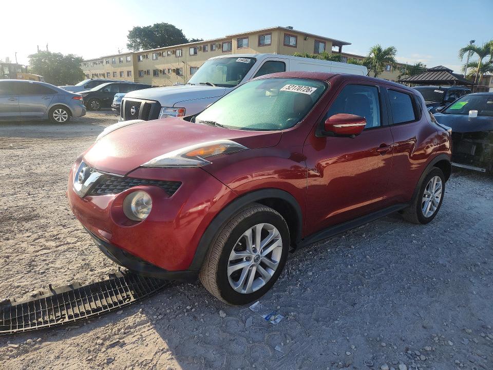 52170726 :رقم المزاد ، JN8AF5MR6FT503374 vin ، 2015 Nissan Juke مزاد بيع