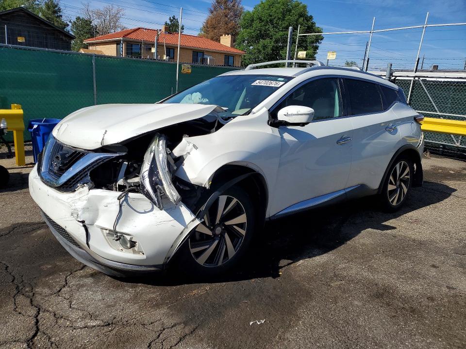 Aukcja sprzedaży 2015 Nissan Murano, vin: 5N1AZ2MG8FN266886, numer aukcji: 54702676
