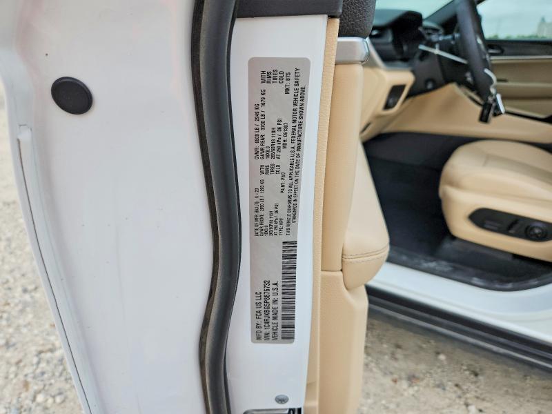 2023 Jeep Grand Cherokee მანქანა იყიდება აუქციონზე, vin: 1C4RJKBG5P8876732, აუქციონის ნომერი: 53325556