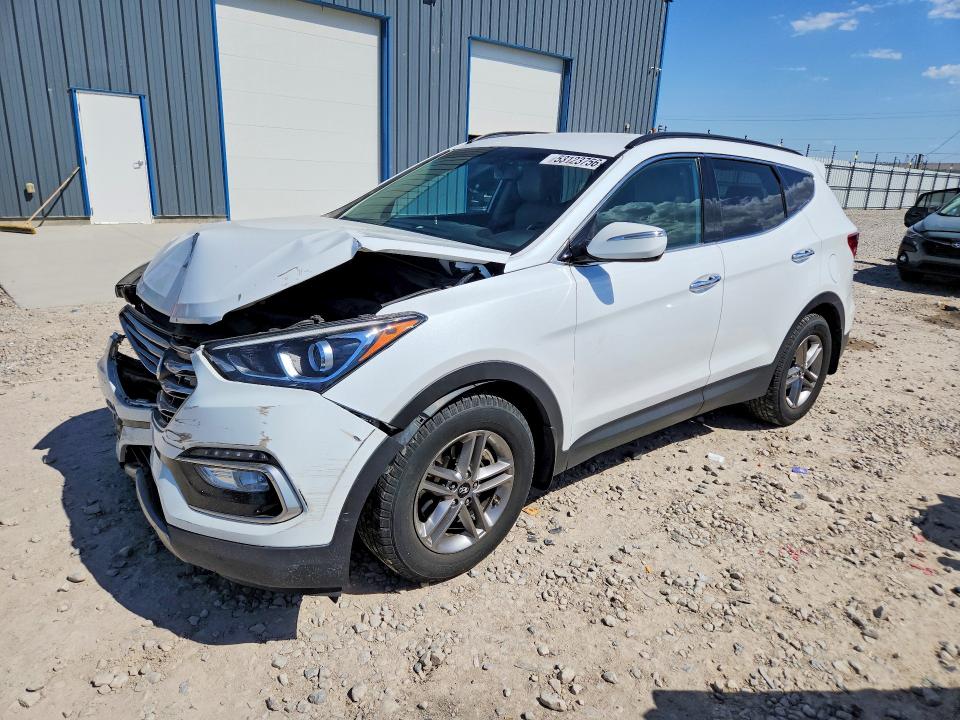 2018 Hyundai Santa Fe Sport მანქანა იყიდება აუქციონზე, vin: 5NMZUDLB1JH065098, აუქციონის ნომერი: 53123756