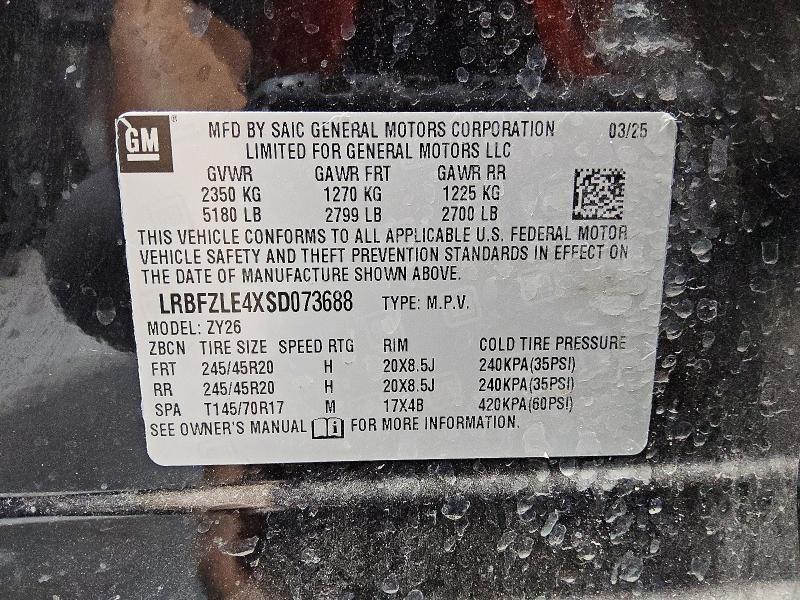 Aukcja sprzedaży 2025 Buick Envision, vin: LRBFZLE4XSD073688, numer aukcji: 53127226