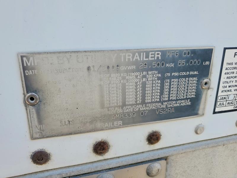 Продаж на аукціоні авто 2010 Util Reefer Tra, vin: 1UYVS2532AM833907, номер лоту: 54876586