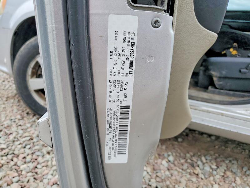 Продаж на аукціоні авто 2012 Dodge Grand Caravan, vin: 2C4RDGCG1CR295097, номер лоту: 54274196