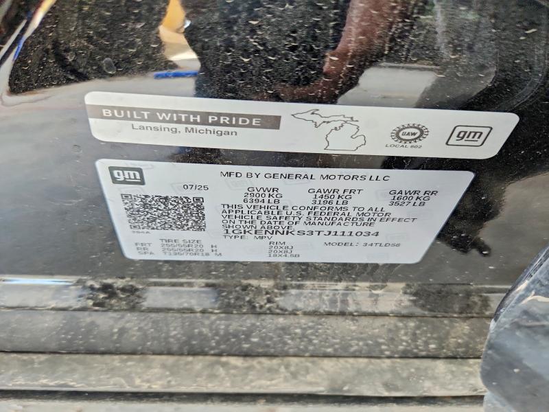 Продажа на аукционе авто 2026 Gmc Acadia, vin: 1GKENNKS3TJ111034, номер лота: 51763546