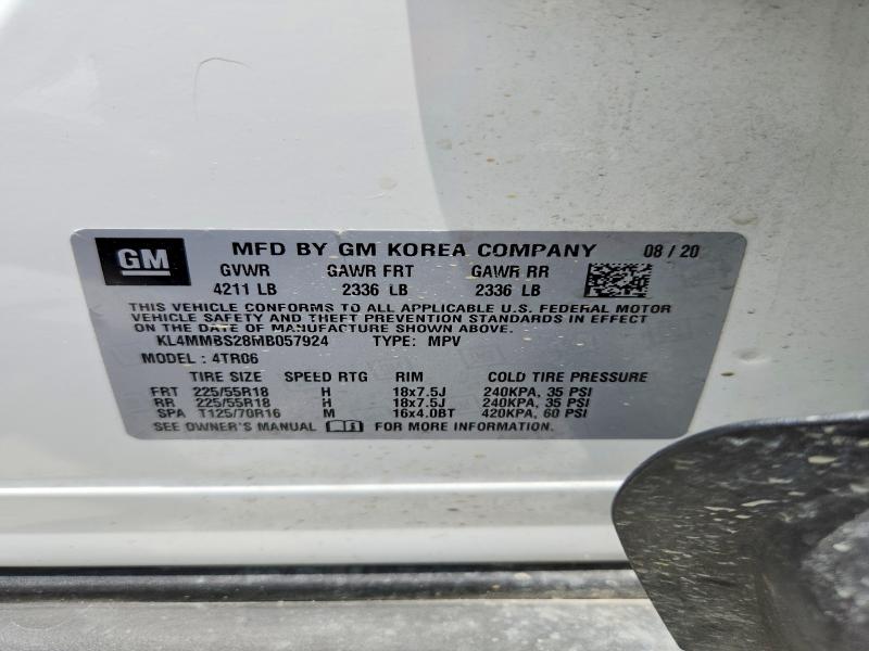 Продажа на аукционе авто 2021 Buick Encore Gx, vin: KL4MMBS28MB057924, номер лота: 55154576